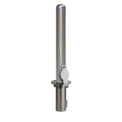4″ x 36″ Removable Bollard – Stainless Steel