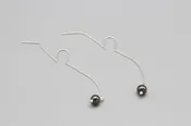Black Stone Earrings