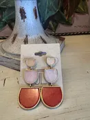 3 Tiered Drop Earring