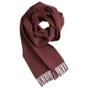 Fine Baby Alpaca Scarf - Red Wine Peru