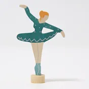 Ballerina Sea Breeze Birthday Ring Ornament