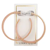 Ashley - Mega Hoop - Blush Satin