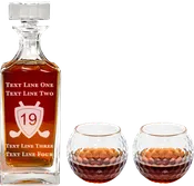 Golf Decanter Set
