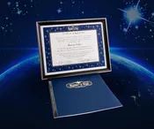 Pet Deluxe Framed Memorial Star Package