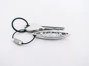 Hobkey Key Ring Metal- Canoe
