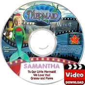 Little Mermaid Photo Personalized Digital Video