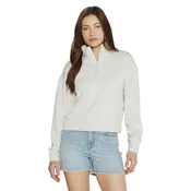7 Diamonds Women's REV Crop Quarter-Zip