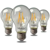 Edison Style E26 Base 5.5W LED Dimmable Light Bulbs - 4 Pack