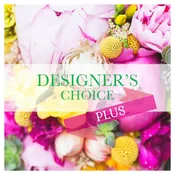 Designer's Choice PLUS - Larger Expertly Arranged Seasonal Blooms