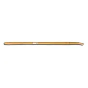 HOUSE HANDLE 2348C Chucked Shovel Handle, 1-1/2 in Dia, 48 in L, Ash, Clear Lacquer