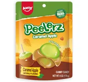 Amos Peelerz Gummy Caramel Apple Halloween Peg Bag 6oz