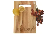 Classic Print | Personalized Acacia Cutting Board  - ZNHC0065
