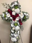 ANGELS EMBRACE CROSS