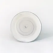 Dessert Plate - White — Liz Kelly Pottery