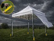 GRAVITY-STAKE® Grass or Dirt Anchor Solution / Protect Your Investment / Protect Yourself