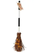 Boo Light Up Broom Decor