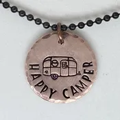 Happy Camper Airstream Charm