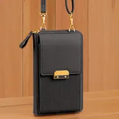 22 Tote Vegan Leather Cell Phone Crossbody Clutch