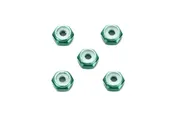 Aluminum Locknut – Green (5pcs.)