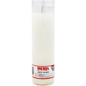 Iberia 8” White Candle