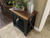 One pair of end tables