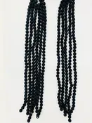 10mm Black Lava Bead 10 PC Bundle
