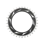 SRAM Chain Ring T-TYPE - Powermeter Threaded - Eagle (including pin thread backup and screw) - Black/Silver XXSL D1