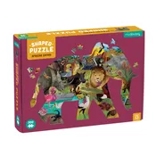 African Safari Shaped Puzzle (300 Pieces) by Mudpuppy
