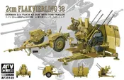 AFV Club 1/35 4X2 cm Flakvierling 38 | AF35149