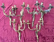3 Pairs of 2 Candle Sconce 24