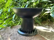 Black Pedestal Pillar Candle Holder – Fits Standard Pillar Candles