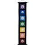 57528 Cotton Flaps Banner - 7 Chakras
