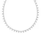 Kendra Scott Parker Strand Necklace in Rhodium