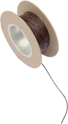 100' Wire Spool - 18 Gauge - Brown/Black