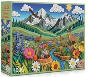 Alpine Meadow Jigsaw Puzzle (1000 Pieces) by Final Piece Puzzles