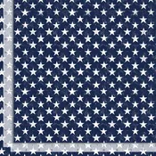 Let Freedom Ring by Gail Cadden : USA Patriotic Stars in Navy : Timeless Treasures