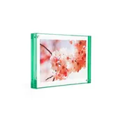3.5x5 Pine Green Edge Magnet Frame