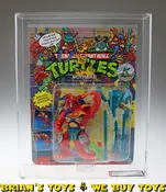 1992 Playmates TMNT Series 5 / 47 Back Hothead No Catalog Action Figure AFA 75+ EX+/NM (C80 B75 F85) #18480083