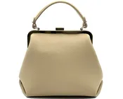 Abi Italian Leather Frame Handbag - Assorted Colors