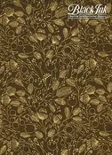 Floral Berry – Espresso/Gold