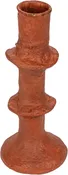 Terracotta Paper Mache Taper Candle Holder