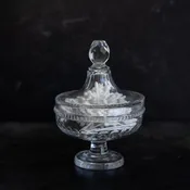 Cut Crystal Candy Jar