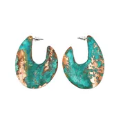 Vertice Earrings: PATINA S5