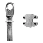 1/4" Straight Eyelet Cable Butterfly Trapeze Hanger No. 2
