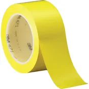 3M LF53043109 3M Vinyl Tape 471 Yellow 2"x36 yd 5.2 mil