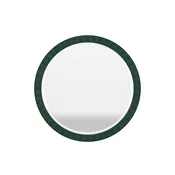 Circa Large Round Mirror, Forest finish