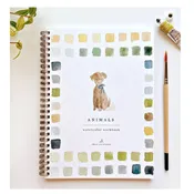 Animals Watercolor Workbook