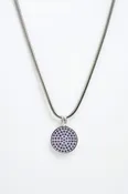 REYHAN HAKKI WOMENS 925 SILVER AMETHYST CZ TAG