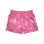 Beastmode Canvas Print Shorts (Pink/White)
