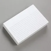 100 Special Request Horizontal Ruled 4 x 6 Cards